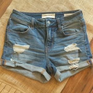 Jean shorts